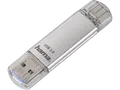 Produktbild: HAMA C-Laeta USB-Stick, 64 GB, 40 MB/s, Silber