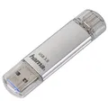 Produktbild: HAMA C-Laeta USB-Stick, 64 GB, 40 MB/s, Silber