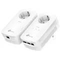 Produktbild: TP-Link AV1300 - Gigabit Passthrough Starter Kit - Powerline Adapterkit - GigE, HomePlug AV (HPAV)