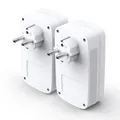 Produktbild: TP-LINK AV1300 - Gigabit Passthrough Starter Kit - Powerline Adapterkit - GigE, HomePlug AV (HPAV)
