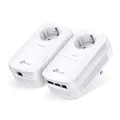 Produktbild: TP-LINK TL-PA8033P AV1300-Gigabit-Powerline-Adapter KIT mit Steckdose