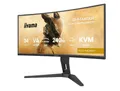 Produktbild: Iiyama G-Master GCB3486WQSCP-B1 GOLD PHOENIX, Gaming-Monitor - (86.4 cm (34 Zoll), schwarz, WQHD, Curved, VA, Free-Sync Premium, USB-C, 240Hz Panel) [Energieklasse F] (GCB3486WQSCP-B1)