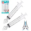 Produktbild: CaiTang 2 Stück Nasendusche, Nasenspülung Kinder, Professionelle Nasendusche Spritze, Nasenwaschreiniger Nasenspülung Kleinkinder Wiederverwendbar Nasenspüler 10ml