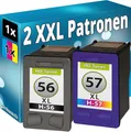 Produktbild: Inkadoo TINTENPatronen kompatibel für HP 56 + 57 XL DRUCKERPatronen Patronen