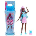 Produktbild: Barbie Pop Reveal Set aus Puppe und Accessoires, Shakes-Serie, duftende Einhorn-Modepuppe & Haustier, 8 Überraschungen inklusive Farbwechsel, JCN86