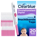 Produktbild: Clearblue Ovulationstest DIGITAL 20er Ovulationstest