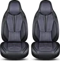 Produktbild: Schonbezüge Sitzbezüge für VW Tiguan 3 Bj ab 2024 in Schwarz/Grau DS1