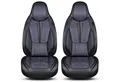 Produktbild: BREMER SITZBEZÜGE Autositzbezug für VW Tiguan 3 Bj ab 2024 (DS1), Set, Schonbezüge Sitzbezüge Fahrer und Beifahrer, in Schwarz/Grau