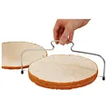 Produktbild: RBV Birkmann, 429383, Easy Baking, Tortenbodenschneider, Edelstahl, höhenverstellbar