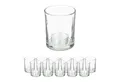 Produktbild: relaxdays Teelichthalter Teelichtgläser transparent im 12er Set
