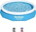 Produktbild: Lay-Z-Spa Bestway 57458, 3200 l, Aufblasbarer Pool, Kind & Erwachsener, Blau, Weiß, 9,26 kg