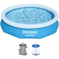 Produktbild: Fast SetTM Aufstellpool Set mit Filterpumpe Ø 305 x 66 cm, blau, rund