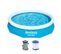 Produktbild: Bestway Fast-Pool-Set 57270 305x66cm ca 3200L Pool Aufstellpool-Set mit Pumpe