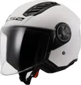 Produktbild: LS2 Motorradhelm OF616 Airflow II Solid Jethelm, Atmungsaktiv, Ratschenverschluss