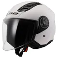 Produktbild: LS2 OF616 Airflow 2 Jet-Helm Weiss XL Roller Motorrad Helm NEU++