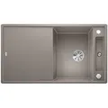 Produktbild: BLANCO AXIA III 5 S, SILGRANIT® PuraDur®, tartufo, reversibel, inkl. Glasschneidbrett