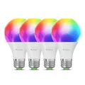 Produktbild: Nanoleaf Essentials Matter WLAN Smart Bulb E27 LED-Leuchtmittel 4 Stück