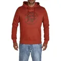 Produktbild: Jack & Jones Kapuzenpullover Herren Hoodie JJEADRIAN Regular Fit Longsleeve Sweatshirt mit Kängurutasche braun XXXL (62/64)