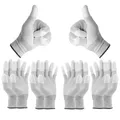 Produktbild: Minadax ESD Antistatik Handschuhe Finger-TIP - 5 Paare, Größe M/8 - Für Reparatur, Montage & Reinigung in Elektronik, Feinmechanik, Modellbau, Auto und Motorrad