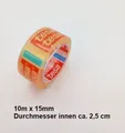 Produktbild: TESA Tesafilm Klebefilm transparent  Auswahl, 12mm, 15mm, 19mm