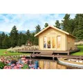 Produktbild: Lasita Gartenhaus Caroline 2.2 Natur/Unbehandelt 390 cm x 575 cm
