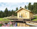 Produktbild: Gartenhaus Outdoor Life Caroline 2.2 inkl. Fußboden, Schlafboden 489,9 x 657 cm 