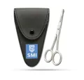 Produktbild: SMI Bartschere Nasenschere Nasenhaarschere Bartschere Schnurrbart Schere mit Etui
