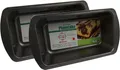 Produktbild: Provance Backform 2er Set Brot- und Kuchenbackform Kastenform 28 cm x 15 cm, Metall
