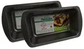 Produktbild: 2er Set Brot und Kuchenbackform hochwertige Kastenform Abmessungen 28 cm x 15...