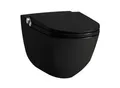 Produktbild: Laufen Cleanet riva Dusch-WC H8206917160001 spülrandlos, 35,5x60cm, schwarz matt