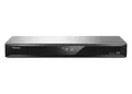 Produktbild: Panasonic DMR-BCT765AG Blu-Ray Player und Recorder mit Twin HD DVB-C Tuner, 500 GB Festplatte, 4K Upscaling, Ultra HD, Simultanaufnahme, Smart Ready, Silber