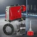 Produktbild: Mucola Rohrreinigungsmaschine 500W Hochdruck Rohr-Reiniger 16mm Rohrreinigungsgerät Rohrreiniger Abflussreiniger