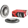 Produktbild: Brembo Bremsscheiben gelocht 310mm hinten passend für VW Golf 7 Passat B8 Tiguan