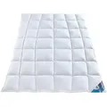 Produktbild: Hjemme Hygge Kassettenbett 6x7 Karo - Extra Warm - 135x200 - Multi High - Weiß