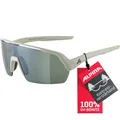 Produktbild: ALPINA Unisex - Erwachsene, TURBO HR Q-LITE Sportbrille, cool-grey matt/silver, One Size