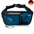 Produktbild: Bauchtasche Flach Reisen Sport Hüfttasche RFID 100% Diebschutz | Klappbar Design