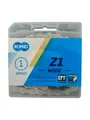 Produktbild: KMC Fahrradkette Z1 Wide EPT 128 Glieder 1/2x1/8 Zoll mit Snap-On Verschluss