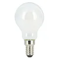 Produktbild: XAVAX LED-Filament, E14, 470lm, Tropfenlampe, matt, Warmweiß (112839)