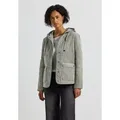 Produktbild: Cordjacke STREET ONE, Damen, Gr. 36, fresh sage, Web, Obermaterial: 99% Baumwolle, 1% Elasthan; Kapuze: 50% Baumwolle, 45% Polyester, 5% Elasthan; Futter: 100% Polyester, unifarben, normal hüftbedeckend, ohne Ausschnitt, eingefasste Kante, Jacken, in Cord-Optik