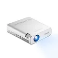 Produktbild: ASUS ZenBeam E1R Mini-LED-Projektor (200 LED-Lumen, WVGA-Auflösung (854x480), integrierter Akku für bis zu 4 Stunden mobile Videowiedergabe, Powerbank, USB Typ-A, HDMI)
