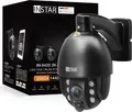 Produktbild: INSTAR Überwachungskamera IN-9420, außen, 4 MP, 2K, 5-fach Zoom, PoE, LAN, WLAN, schwarz