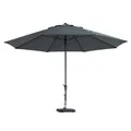 Produktbild: Madison Sonnenschirm Timor Luxe 400 cm Grau PAC8P014