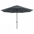 Produktbild: Madison Sonnenschirm Timor Luxe 400 cm Grau PAC8P014