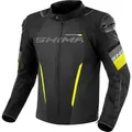 Produktbild: SHIMA Solid 2.0 wasserdichte Motorrad Textiljacke, schwarz-gelb, Größe L für Männer
