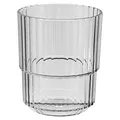 Produktbild: APS 10567 Trinkbecher -LINEA- Hochwertiges Tritan Kunststoff Trinkglas mit 0,3 Liter, BPA frei, stapelbar, bruchfestes Mehrweg-Glas, wiederverwendbar und spülmaschinenfest, 300 ml, french grey