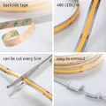 Produktbild: Paulmann MaxLED 500 LED Strip COB Basisset 3m   19W 1500lm 480LEDs/m 2700K 36VA