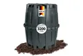 Produktbild: GARANTIA Wasserreservoir HERKULES Sammelgrube 3200 L, schwarz