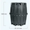 Produktbild: GRAF HERKULES Sammelgrube 3200 L Set schwarz mit DiBt Z-40.24.217