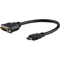 Produktbild: StarTech.com Adapter, HDMI-Stecker auf DVI-Buchse – 20,3 cm – 1080p DVI-D-Invertieradapterkabel (HDDVIMF8IN)