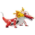 Produktbild: Pokémon PKW4081 -Skelokrok Epic Battle Figur 30 cm mit Display-Ständer, offizielle Figur